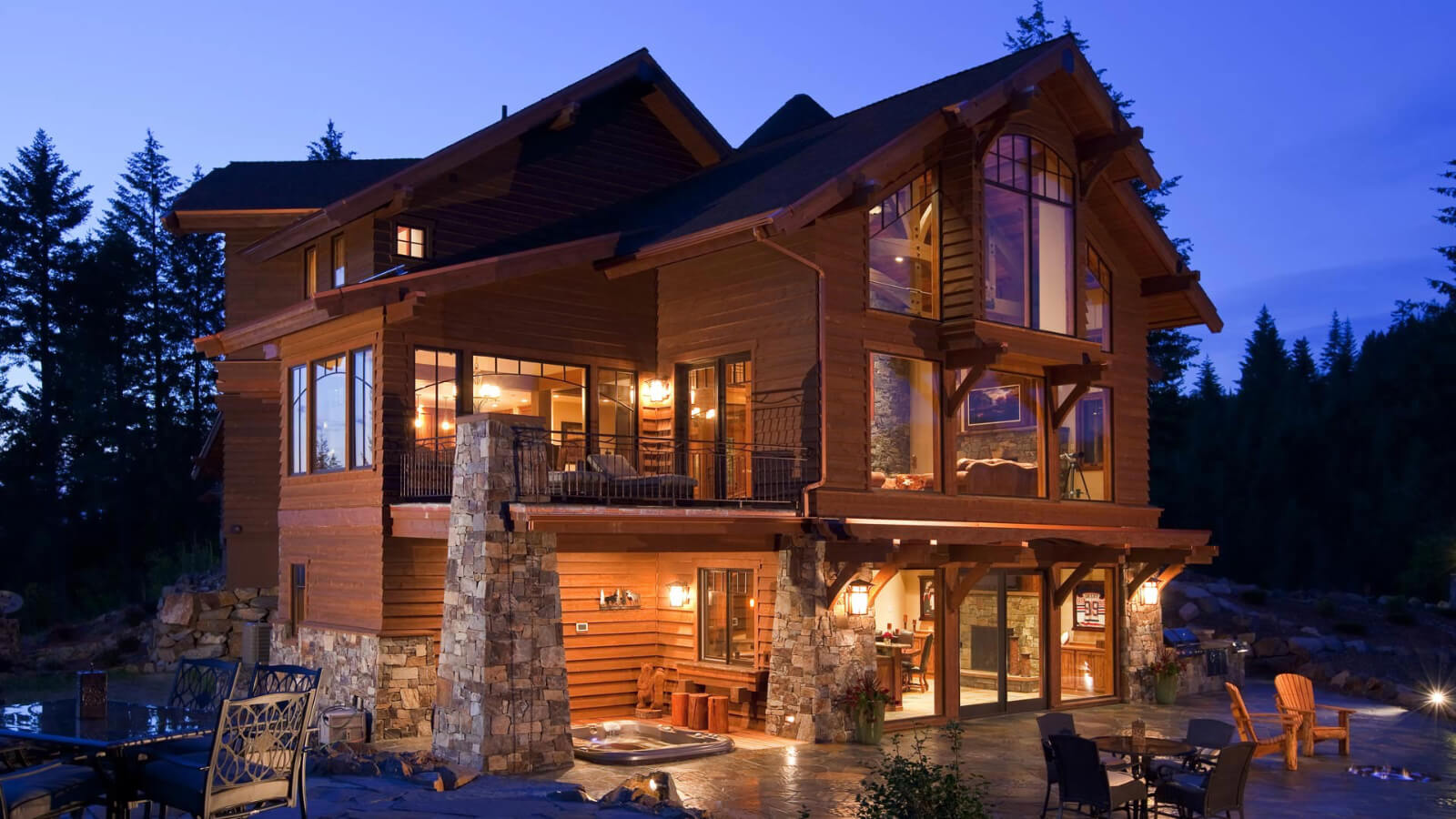 Idaho Mountain Style Home – Mountain Architects – Hendricks Architecture